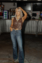 Load image into Gallery viewer, The Deadwood Faux Leather Vest