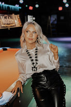 Load image into Gallery viewer, Venetian Bodysuit in Champagne