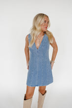 Load image into Gallery viewer, The Mavis Dress - Medium Wash