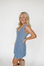Load image into Gallery viewer, The Mavis Dress - Medium Wash