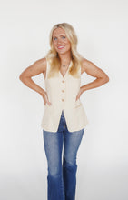 Load image into Gallery viewer, The Hannah Vest in Light Yellow