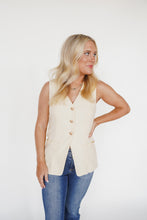 Load image into Gallery viewer, The Hannah Vest in Light Yellow