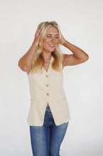 Load image into Gallery viewer, The Hannah Vest in Light Yellow