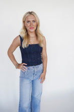 Load image into Gallery viewer, The Daisy Denim Top