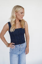 Load image into Gallery viewer, The Daisy Denim Top