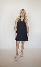 Load image into Gallery viewer, Black Studded Dress