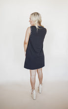 Load image into Gallery viewer, Black Studded Dress