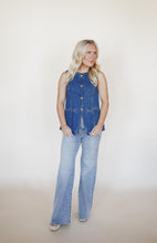 Load image into Gallery viewer, Uptown Denim Top
