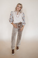 Load image into Gallery viewer, Mocha Cropped Corduroy Pants