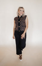Load image into Gallery viewer, Leopard Knit Sweater Vest
