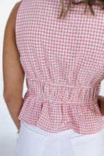 Load image into Gallery viewer, Americana Gingham Tank