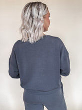 Load image into Gallery viewer, The Lauren Lounge Sweatshirt in Grey