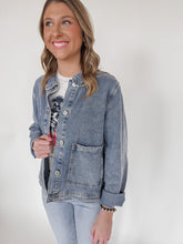 Load image into Gallery viewer, The Daisy Denim Jacket