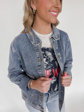 Load image into Gallery viewer, The Daisy Denim Jacket