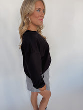 Load image into Gallery viewer, Scuba Sweatshirt in Black