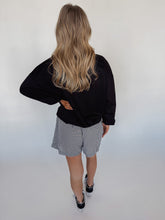 Load image into Gallery viewer, Scuba Sweatshirt in Black