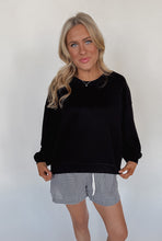 Load image into Gallery viewer, Scuba Sweatshirt in Black