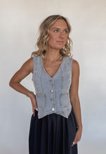 Load image into Gallery viewer, Dallyn Denim Vest