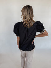 Load image into Gallery viewer, Hint of Leopard Blouse
