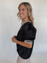 Load image into Gallery viewer, Hint of Leopard Blouse
