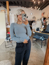Load image into Gallery viewer, Long Sleeve Basic in Blue
