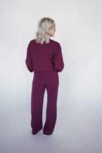 Load image into Gallery viewer, Girl On The Go Pants in Wine
