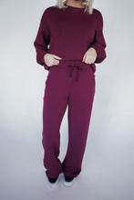 Load image into Gallery viewer, Girl On The Go Pants in Wine
