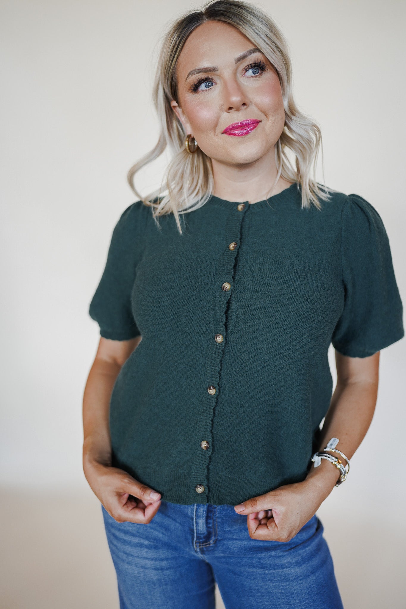 The Amber Scalloped Sweater