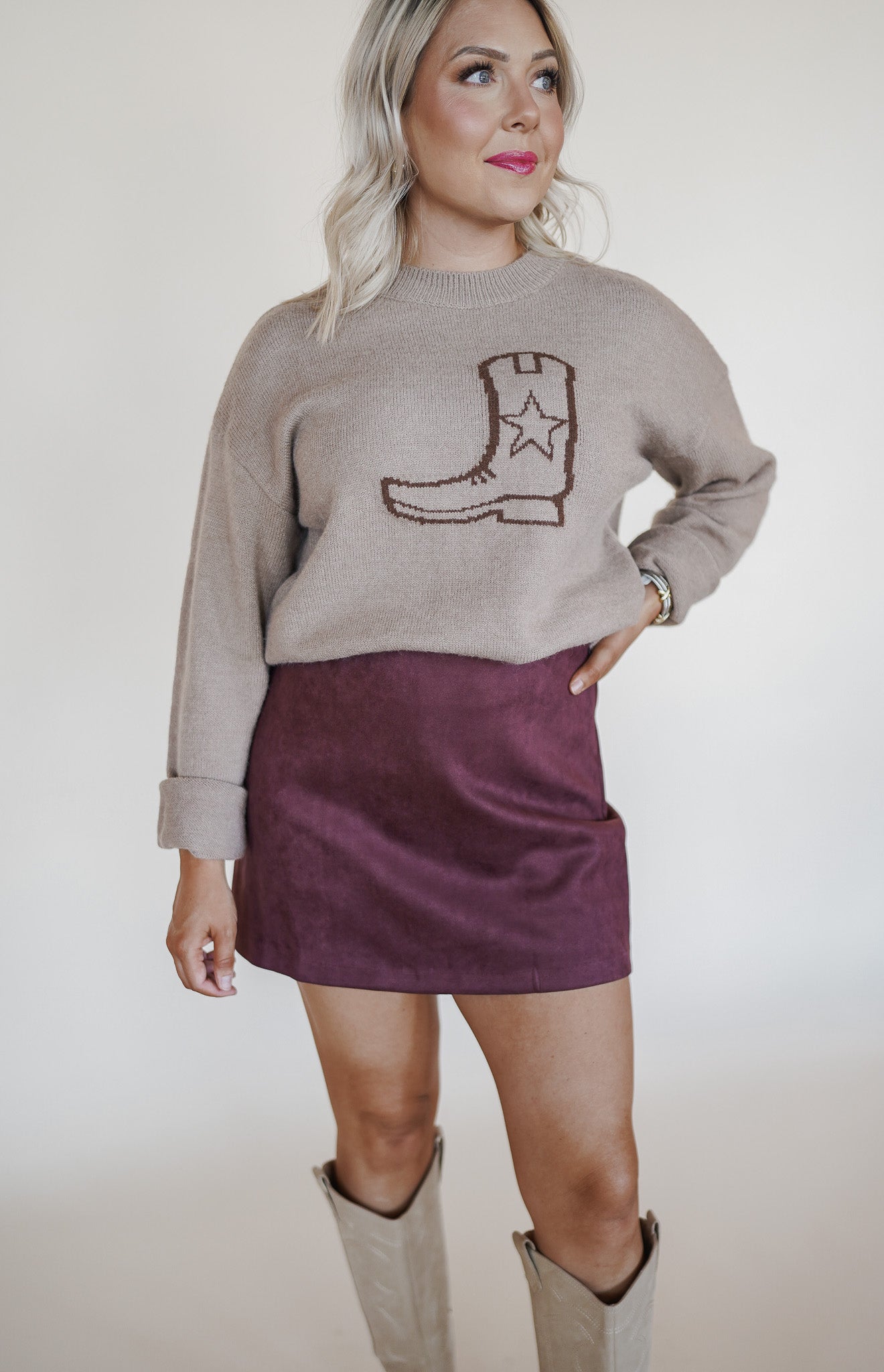 Burl Wood Skort