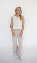 Load image into Gallery viewer, Coastal Stripes Sleeveless Sweater
