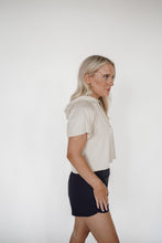 Load image into Gallery viewer, Cropped Extra Soft Hooded Tee
