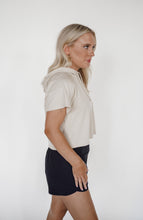 Load image into Gallery viewer, Cropped Extra Soft Hooded Tee
