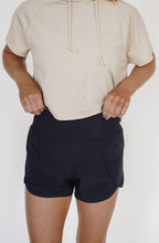 Load image into Gallery viewer, High-Waist Split Hem Shorts
