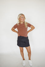 Load image into Gallery viewer, Acid Wash Tee in Chestnut

