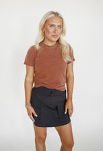 Load image into Gallery viewer, Acid Wash Tee in Chestnut
