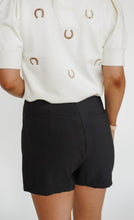 Load image into Gallery viewer, The Zailey Skort In Black
