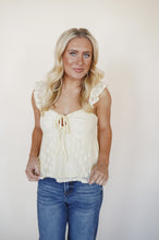 Load image into Gallery viewer, Summer Dreams Yellow Lace Top
