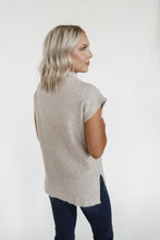 Load image into Gallery viewer, Fall Feelings Sleeveless Sweater in Beige
