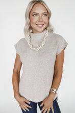 Load image into Gallery viewer, Fall Feelings Sleeveless Sweater in Beige
