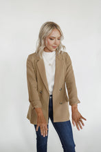 Load image into Gallery viewer, Downtown Blazer in Tan
