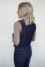 Load image into Gallery viewer, Western Flare Denim Vest
