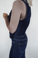 Load image into Gallery viewer, Western Flare Denim Vest
