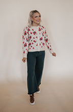 Load image into Gallery viewer, Abstract Floral Sweater
