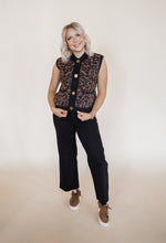 Load image into Gallery viewer, Leopard Knit Sweater Vest
