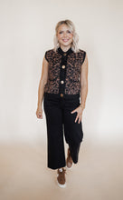 Load image into Gallery viewer, Leopard Knit Sweater Vest
