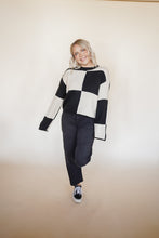 Load image into Gallery viewer, Checkered Sweater
