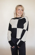 Load image into Gallery viewer, Checkered Sweater
