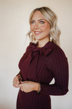 Load image into Gallery viewer, Merlot Sweater Dress
