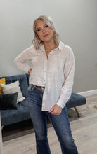Load image into Gallery viewer, Beige Striped Button Down
