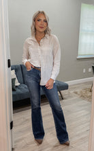 Load image into Gallery viewer, Beige Striped Button Down
